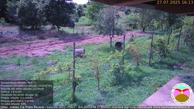 immagine della webcam nei dintorni di Portula: webcam Lozzolo
