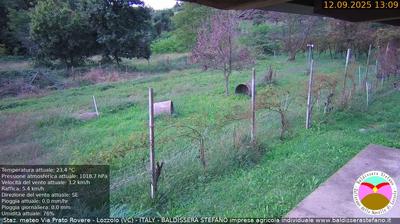 immagine della webcam nei dintorni di Verrone: webcam Lozzolo
