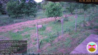 immagine della webcam nei dintorni di Vaprio d'Agogna: webcam Lozzolo