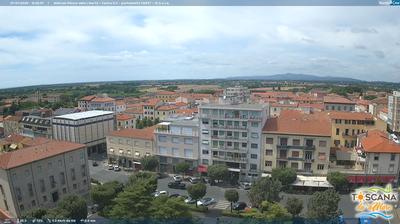 immagine della webcam nei dintorni di Castelnuovo di Val di Cecina: webcam Cecina
