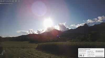 immagine della webcam nei dintorni di Sovramonte: webcam San Gregorio nelle Alpi