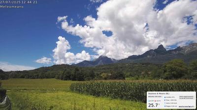 immagine della webcam nei dintorni di Transacqua: webcam San Gregorio nelle Alpi