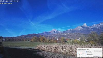 immagine della webcam nei dintorni di Valdobbiadene: webcam San Gregorio nelle Alpi