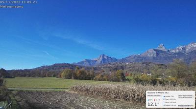 immagine della webcam nei dintorni di Segusino: webcam San Gregorio nelle Alpi