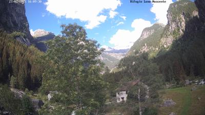immagine della webcam nei dintorni di Val Masino: webcam Valmasino