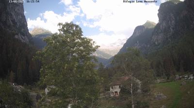 immagine della webcam nei dintorni di Montagna in Valtellina: webcam Valmasino