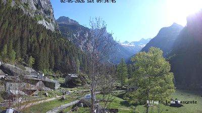 immagine della webcam nei dintorni di Madesimo: webcam Val Masino