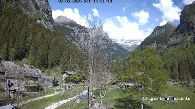 immagine della webcam nei dintorni di Val di Mello: webcam Val Masino