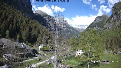 immagine della webcam nei dintorni di Albaredo per San Marco: webcam Val Masino