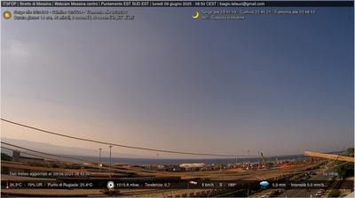 Preview delle webcam di Messina › Sud-Est