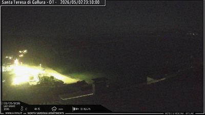 immagine della webcam nei dintorni di La Maddalena: webcam Santateresa
