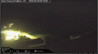 immagine della webcam nei dintorni di Isola Rossa: webcam Santateresa