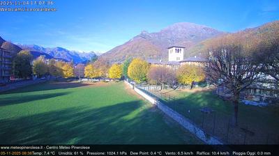 immagine della webcam nei dintorni di Frossasco: webcam Torre Pellice