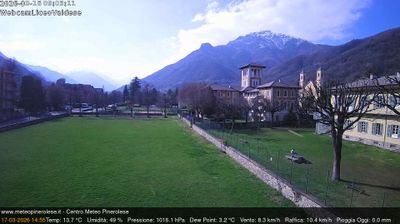 immagine della webcam nei dintorni di Oncino: webcam Torre Pellice