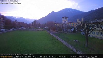 immagine della webcam nei dintorni di Montoso: webcam Torre Pellice