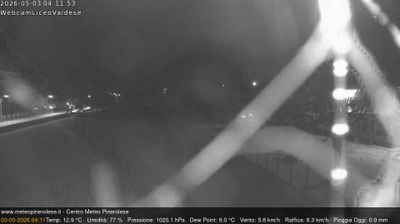immagine della webcam nei dintorni di Montoso: webcam Torre Pellice