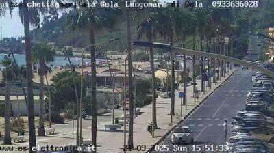 immagine della webcam nei dintorni di Santa Croce Camerina: webcam Gela