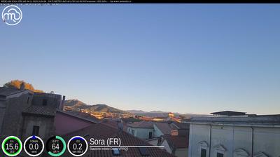 immagine della webcam nei dintorni di Frosinone: webcam Sora