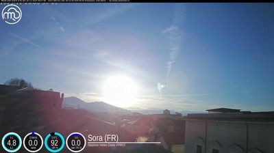 immagine della webcam nei dintorni di Alatri: webcam Sora