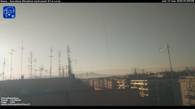immagine della webcam nei dintorni di Roma Monti: webcam Roma Cinecitta'