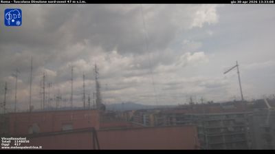 immagine della webcam nei dintorni di Castel Gandolfo: webcam Roma Cinecitta'