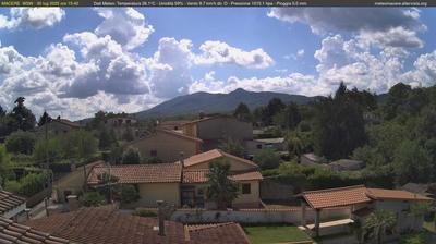 immagine della webcam nei dintorni di Castel Gandolfo: webcam Artena
