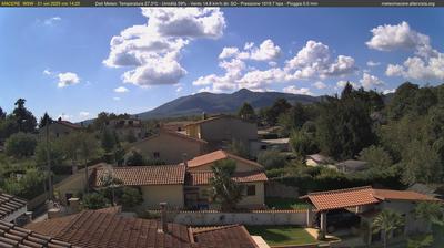 immagine della webcam nei dintorni di Castel Gandolfo: webcam Artena