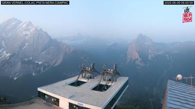 Preview delle webcam di Canazei: Funivia Ciampac - Colac - Gran Vernel