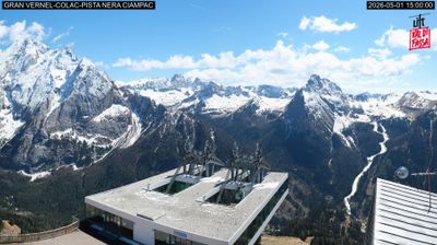 immagine della webcam nei dintorni di Ciampac Alba: webcam Penia di Canazei