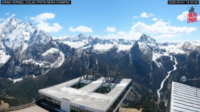 immagine della webcam nei dintorni di Caviola: webcam Penia di Canazei