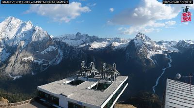 immagine della webcam nei dintorni di Vallon: webcam Penia di Canazei