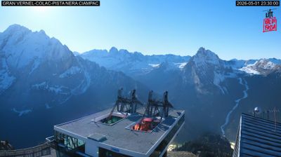 immagine della webcam nei dintorni di Alba di Canazei: webcam Penia di Canazei