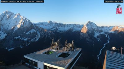 immagine della webcam nei dintorni di Ciampac: webcam Penia di Canazei