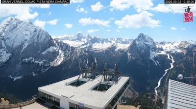 immagine della webcam nei dintorni di Arabba: webcam Penia di Canazei