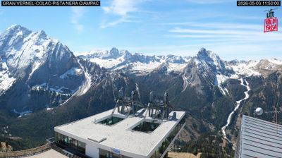 immagine della webcam nei dintorni di Pera di Fassa: webcam Penia di Canazei