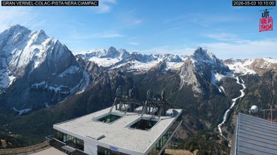 immagine della webcam nei dintorni di Arabba: webcam Penia di Canazei