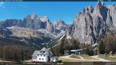 immagine della webcam nei dintorni di Siusi allo Sciliar: webcam Vigo Ciampedie