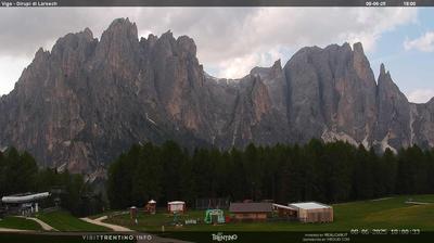 Preview delle webcam di Vigo di Fassa: Rifugio Gardeccia - Rosengarten group