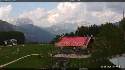 Preview delle webcam di Vigo di Fassa: Rosengarten group - Plattkofel - Langkofel