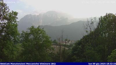 immagine della webcam nei dintorni di Cima Bianca: webcam Vilminore di Scalve