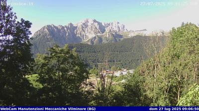 immagine della webcam nei dintorni di Schilpario: webcam Vilminore di Scalve