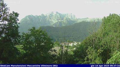 immagine della webcam nei dintorni di Dosso Pasò: webcam Vilminore di Scalve