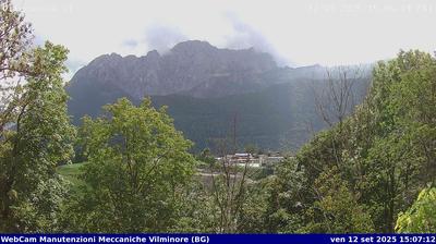 immagine della webcam nei dintorni di Cimbergo: webcam Vilminore di Scalve