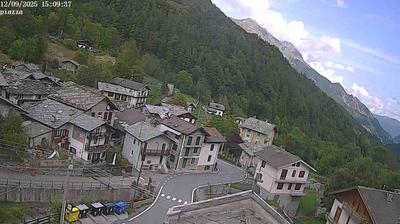 immagine della webcam nei dintorni di Mezzenile: webcam Balme