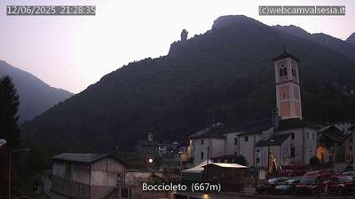 immagine della webcam nei dintorni di Alagna Valsesia: webcam Boccioleto