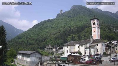 immagine della webcam nei dintorni di Fobello: webcam Boccioleto