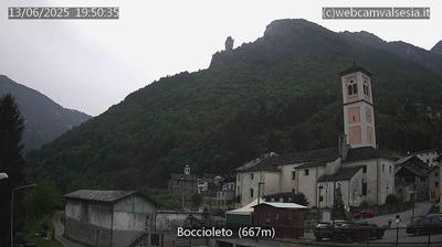 immagine della webcam nei dintorni di Alagna Valsesia: webcam Boccioleto
