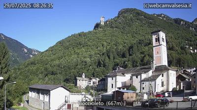 immagine della webcam nei dintorni di Scopello: webcam Boccioleto