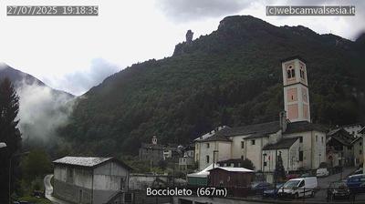 immagine della webcam nei dintorni di Scopa: webcam Boccioleto