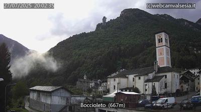 immagine della webcam nei dintorni di Alagna Valsesia: webcam Boccioleto